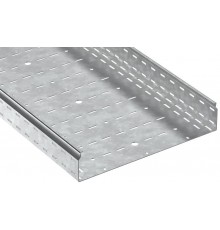 ESCA 7 Лоток перфорированный 100х500х2500-1,5 HDZ   CLP10-100-500-150-D25-HDZ  IEK