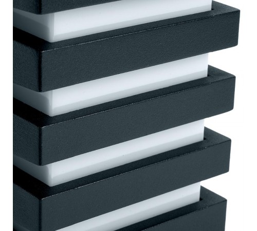 Светильник садово-парковый DH0602, E27 230V, черный  11876  Feron