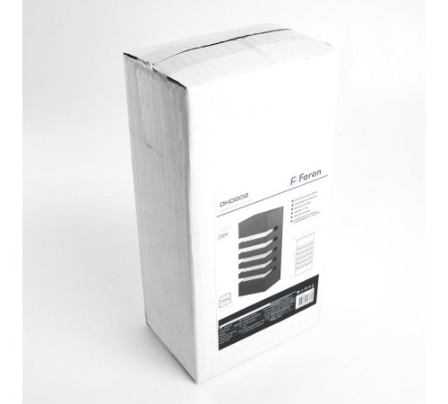 Светильник садово-парковый DH0602, E27 230V, черный  11876  Feron