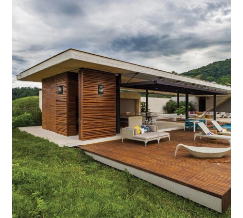 Светильник садово-парковый DH0602, E27 230V, черный  11876  Feron