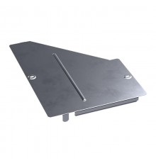 Крышка переходника правого Стандарт INOX (AISI 316) 400х200  PR16.5844  Промрукав