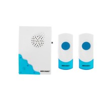 Беспроводной дверной звонок с двумя кнопками вызова IP 44 RX-4  73-0040  REXANT