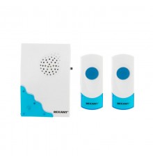 Беспроводной дверной звонок с двумя кнопками вызова IP 44 RX-4  73-0040  REXANT