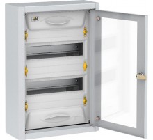 TITAN 5 Корпус металлический ЩРн-24 прозрачная дверь IP31 УХЛ3 (460х310х130мм)  MKM16-N-024-31-Z-U  IEK