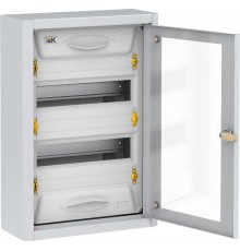 TITAN 5 Корпус металлический ЩРн-24 прозрачная дверь IP31 УХЛ3 (460х310х130мм)  MKM16-N-024-31-Z-U  IEK