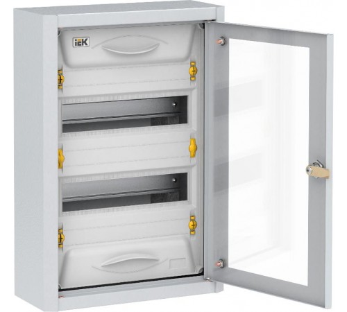 TITAN 5 Корпус металлический ЩРн-24 прозрачная дверь IP31 УХЛ3 (460х310х130мм)  MKM16-N-024-31-Z-U  IEK