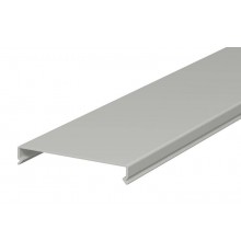 Крышка кабельного канала LKV 100 мм (ПВХ,серый) (LKV D 100)  6178512  OBO Bettermann