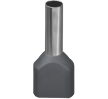 Наконечник 61 042 NET-E2-4.0-12-B50 НШВИ2, сер.2 провода (50шт/упак) 61042 Navigator