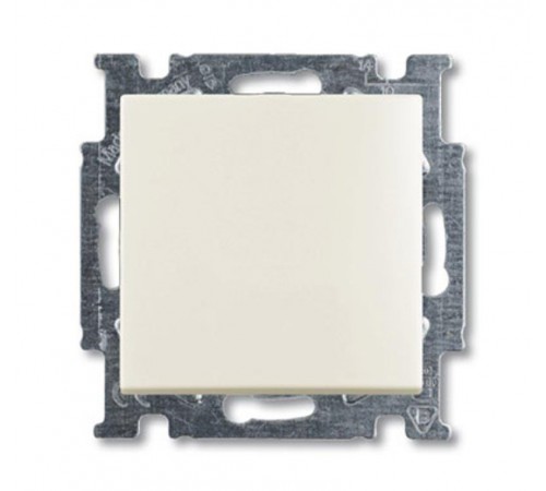 ABB Basic 55 Шале (белый) Переключатель 2-х клавишный  1012-0-2191   2CKA001012A2191  ABB