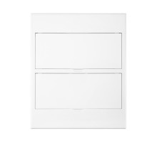 Бокс пластиковый ЩРН-П-24 IP41 белый (белая дв.)  KR-11-0325  Kranz