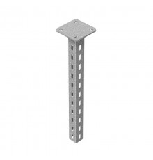 Стойка потолочная сварная для средних нагрузок 50х50х900 мм, толщ. 2,5 мм, гальван. цинк, 854309  СПС5-900-2,5-ЭЦ   Ostec