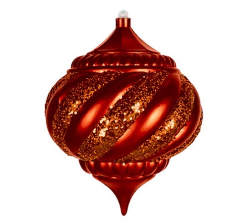 Елочная фигура Лампа, 20 см, цвет красный  502-208  NEON-NIGHT