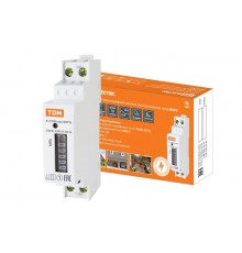 Счетчик без поверки МАРС-б/п-1,0-11-Р1-5(40)-М (1ф, 1тар, din-рейка, 1мод, мех.ОУ)  SQ1105-0020  TDM