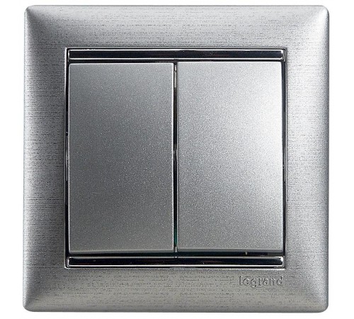 Valena Алюминий матовый Рамка 1-ая  770331  Legrand