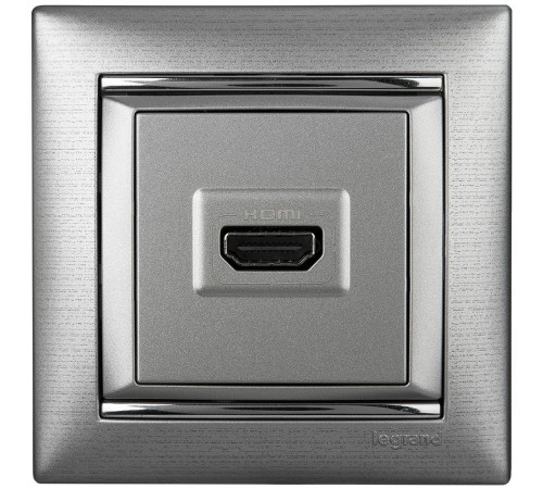 Valena Алюминий матовый Рамка 1-ая  770331  Legrand