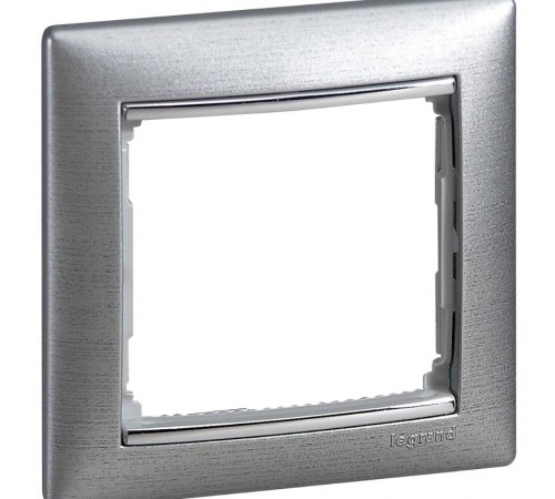 Valena Алюминий матовый Рамка 1-ая  770331  Legrand