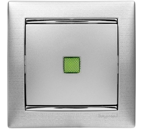 Valena Алюминий матовый Рамка 1-ая  770331  Legrand