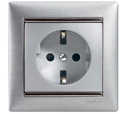 Valena Алюминий матовый Рамка 1-ая  770331  Legrand