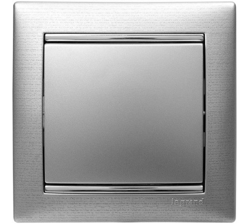 Valena Алюминий матовый Рамка 1-ая  770331  Legrand