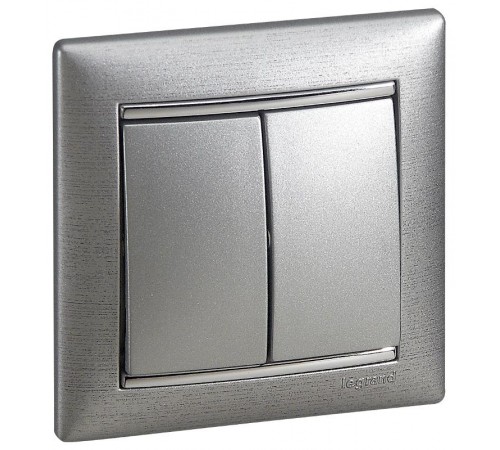 Valena Алюминий матовый Рамка 1-ая  770331  Legrand