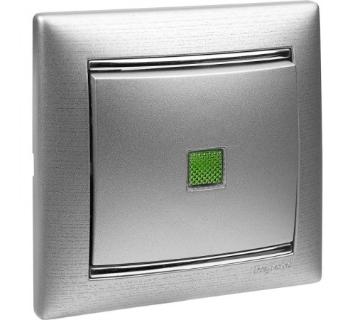 Valena Алюминий матовый Рамка 1-ая  770331  Legrand