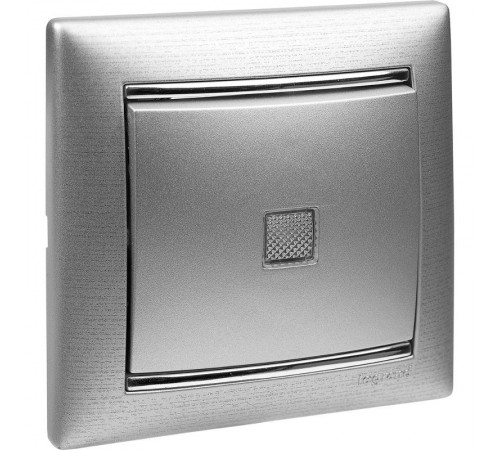 Valena Алюминий матовый Рамка 1-ая  770331  Legrand