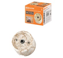 Розетка TV проходная мраморная "Болонь"  SQ1820-0154  TDM