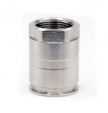 Муфта труба-коробка д.20мм, IP66/IP67, М20х1,5, внутренняя резьба, нержавеющая сталь AISI 303  6112-20X  DKC