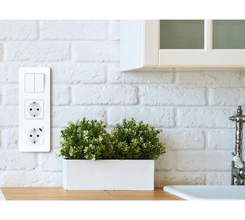 Inspiria Слоновая кость Розетка с заземлением С/У 16А без рамки  673721  Legrand