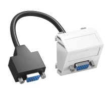 Мультимедийная рамка VGA Modul45 (белый) (MTS-VGA F RW1)  6104670  OBO Bettermann