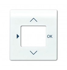 Плата центральная (накладка) для таймера 6455, 6456, серия impuls, цвет белый  6430-0-0300   2CKA006430A0300  ABB