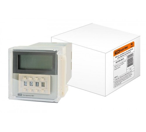 Реле времени РВ41-0,1сек/9990час-5А-220В-8Ц/Щ   SQ1503-0015  TDM