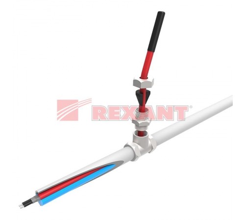 Саморегулируемый греющий кабель (комплект в трубу) 10HTM2-CT ( 8м/80Вт)  51-0604  REXANT