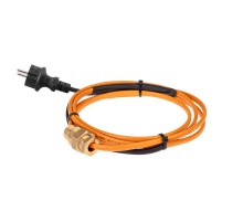 Саморегулируемый греющий кабель (комплект в трубу) 10HTM2-CT ( 2м/20Вт)  51-0601  REXANT