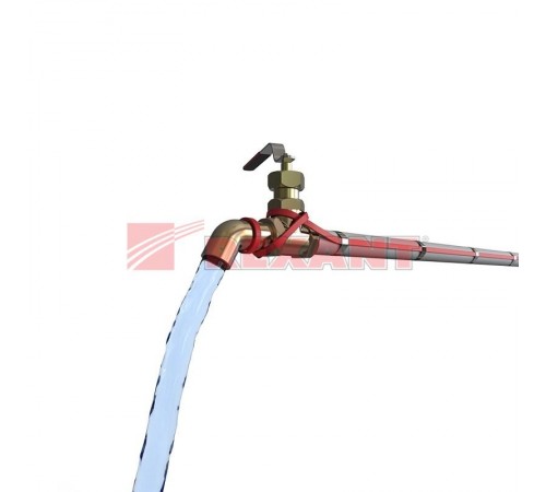 Саморегулируемый греющий кабель (комплект в трубу) 10HTM2-CT ( 8м/80Вт)  51-0604  REXANT