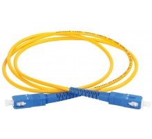 Оптический (патч-корд), SM, 9/125 (OS2), SC/UPC-SC/UPC,(simplex),15м  FPC09-SCU-SCU-C1L-15M  ITK