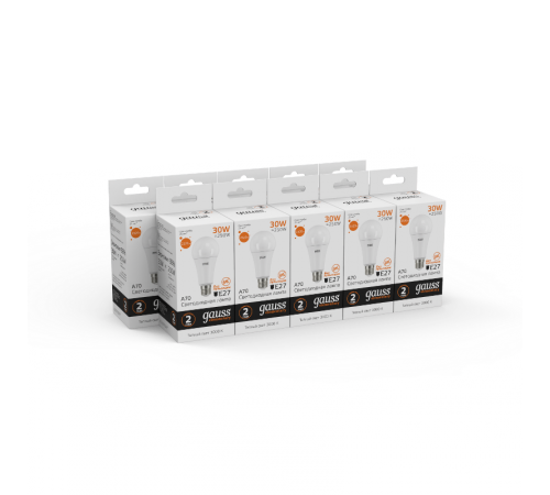 Лампа светодиодная LED Elementary A67 30W E27 2320lm 3000K  73219  Gauss