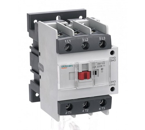 Контактор 80А 24В АС3 1НО+1НЗ КМ-103   22140DEK  DEKraft