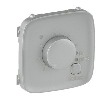 Valena ALLURE Алюминий Накладка регулятора теплого пола  755327  Legrand