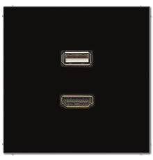 Мультимедиа разъём MALS1163SW Jung