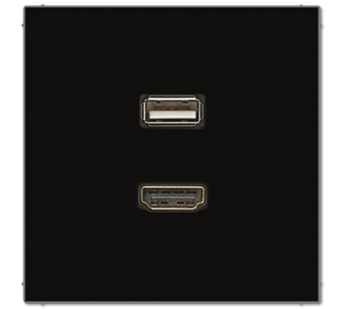 Мультимедиа разъём MALS1163SW Jung