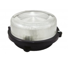 Светильник пылевлагозащищенный под лампу для ЖКХ НПП 03-005.03 У3 100Вт ЛН E27 IP54 без защитной решетки черный  SQ0311-0004  TDM