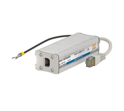 Устройства защиты от импульсных перенапряжений УЗИП для телекоммуникационных сетей 4-жил (RJ45 S-E100 4-C)  5081003  OBO Bettermann