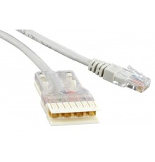 Патч-корд PC-110-RJ45-1P-CX-1M-LSZH-GY 110 тип-RJ45, 1 пара, LSZH, 1 м, серый  229893  Hyperline