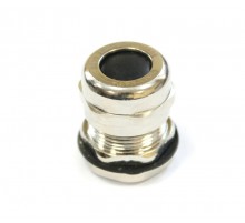 Кабельный ввод М 18 латунный УТ1,5 IP66/IP67/IP68 (d кабеля 5-10 мм)  zeta30109  ГОФРОМАТИК