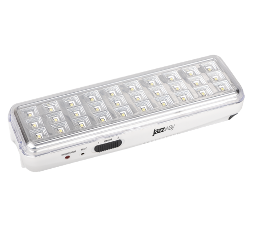 Фонарь Accu9-L30-wh (бел.), Li-Ion  .5024533  Jazzway