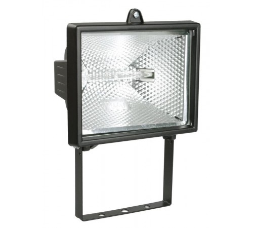 Прожектор галогенный ИО 500 500Вт IP54 черный  LPI01-1-0500-K02  IEK