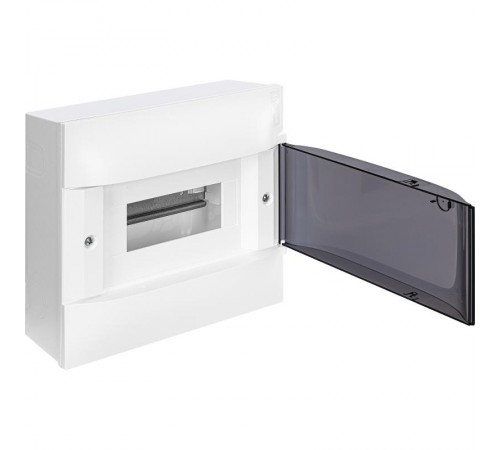 Practibox S Пластиковый щиток Навесной 1X8 Дымчатая дверь  134618  Legrand