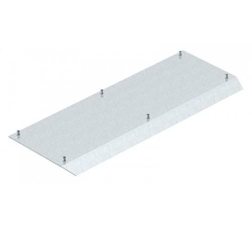 Крышка глухая ответвления напольного кабельного канала AIK (сталь) (AIKA AD 25040)  7404836  OBO Bettermann