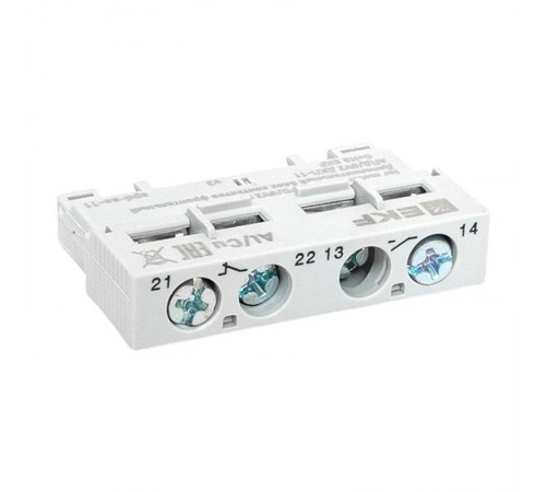 Дополнительный блок контактов фронтальный АПД/GV2 ДКП-11 НО+НЗ  apd-ae-11  EKF